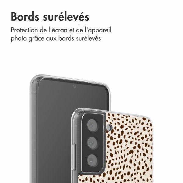 imoshion Coque design pour Samsung Galaxy S21 FE - Desert Dots