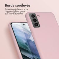 imoshion Coque de couleur avec cordon amovible Samsung Galaxy S21 - Rose