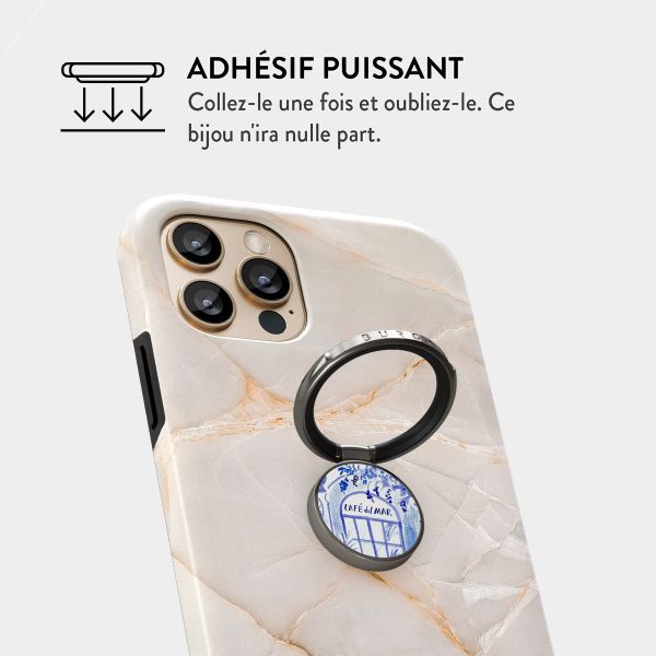 Burga Ringholder Gunmetal - Bague téléphone - Sobremesa