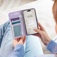 imoshion Étui de télephone portefeuille Design Huawei P30 Lite - Purple Marble