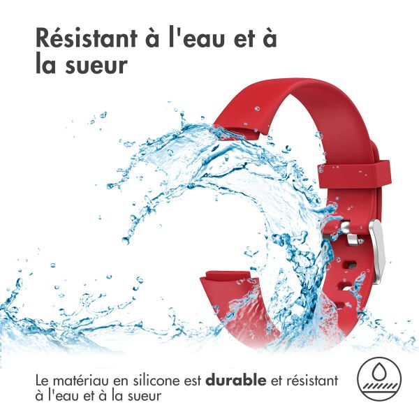 imoshion Bracelet en silicone le Fitbit Luxe - Rouge