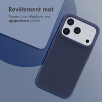 imoshion Coque Couleur Apple iPhone 17 Pro - Bleu foncé