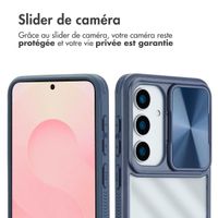 imoshion Coque arrière Camslider Samsung Galaxy S25 - Bleu foncé