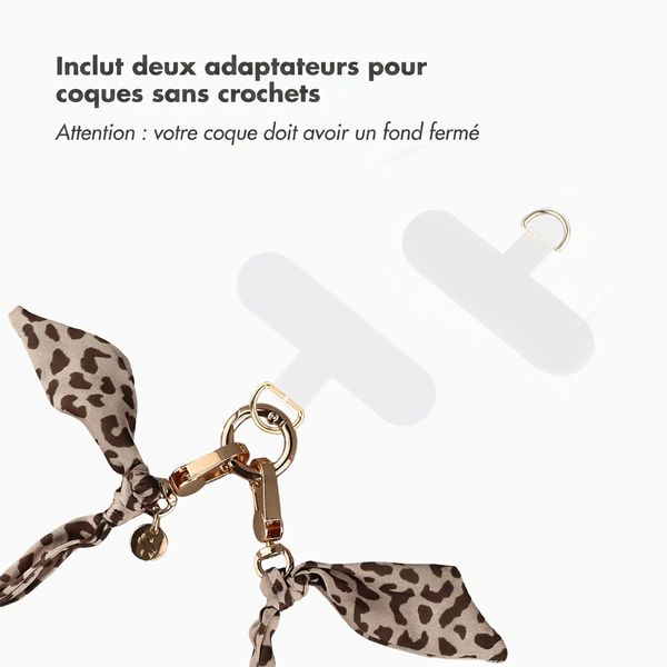 Selencia Cordon de téléphone Satin Stone - Sand