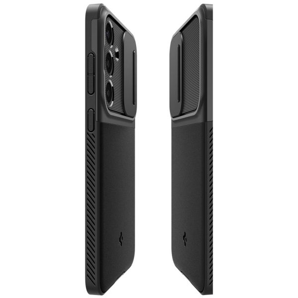 Spigen Coque Optik Armor Camera slider Samsung Galaxy S24 FE - Black