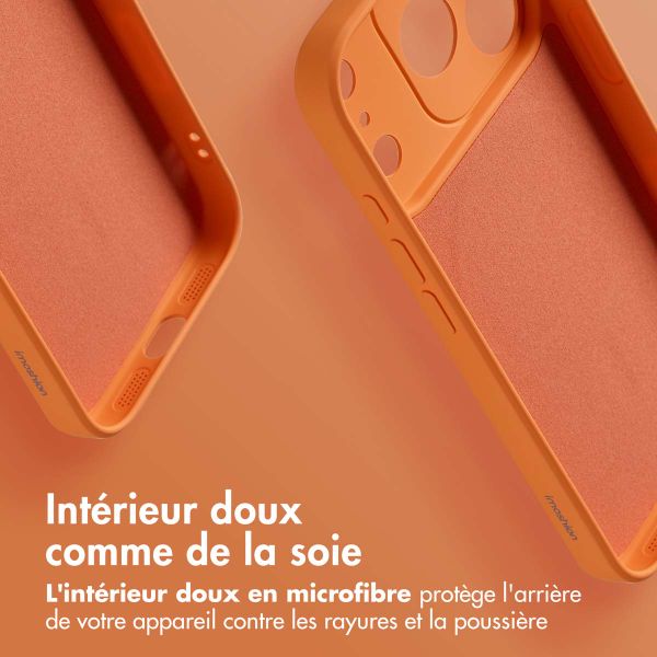 imoshion Coque Couleur avec MagSafe Apple iPhone 17 Pro Max - Neon Orange
