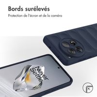 imoshion Coque arrière EasyGrip OnePlus 12 - Bleu foncé