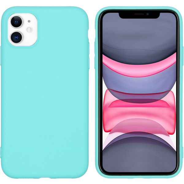 imoshion Coque Couleur iPhone 11 - Turquoise