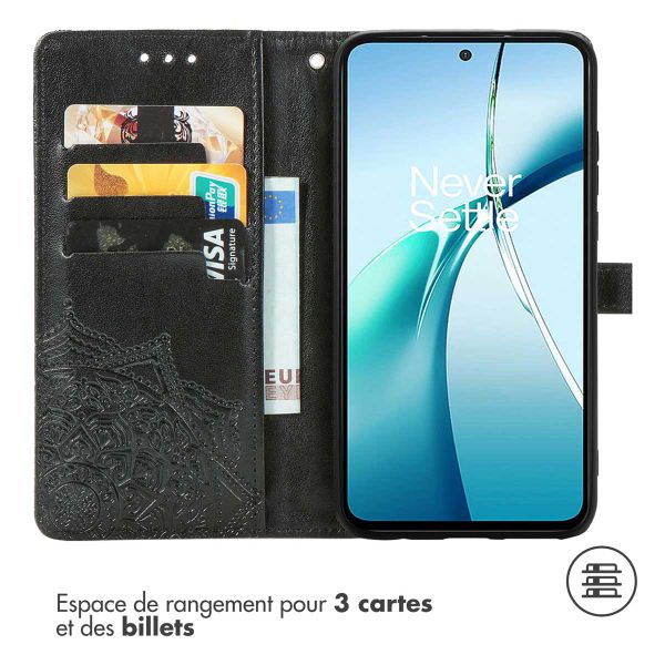 imoshion Etui de télephone Mandala Xiaomi Redmi Note 14 (4G) - Noir