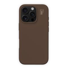 iDeal of Sweden Coque en silicone avec MagSafe Apple iPhone 16 Pro Max - Mocha Mousse