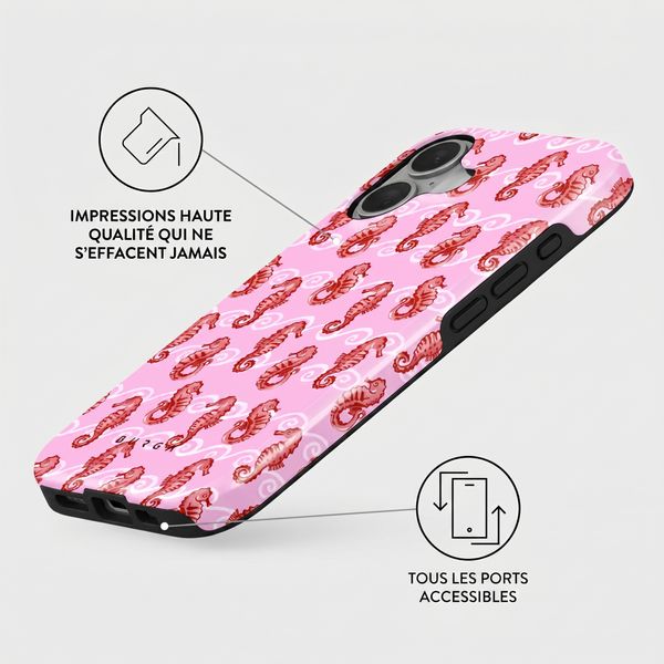 Burga Coque Tough MagSafe Apple iPhone 16 - Coral Reef