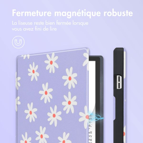 imoshion Slim Soft Sleepcover Pocketbook InkPad Color 3 / InkPad 4 - Flowers Distance