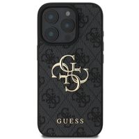 Guess Coque 4G Metal Logo Backcover Apple iPhone 16 Pro Max - Noir