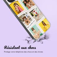 Coque personnalisée avec pellicule N°3 iPhone 13 - Transparent