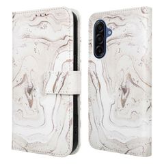 imoshion Étui de télephone portefeuille Design Samsung Galaxy A17 - Sandy Marble