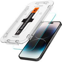Spigen Protection d'écran en verre trempé GLAStR Fit + Applicator 2-pack Apple iPhone 14 Pro Max
