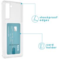 imoshion ﻿Coque silicone avec support de passe  Galaxy S21 FE