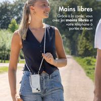 imoshion Coque avec cordons de téléphone Apple iPhone SE (2022 / 2020) / 8 / 7 - Perles