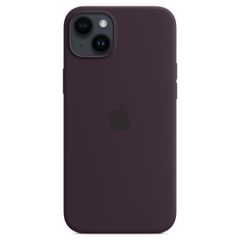 Apple Coque en silicone MagSafe Apple iPhone 14 Plus - Elderberry