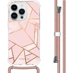 imoshion Coque Design avec cordon iPhone 14 Pro - Pink Graphic