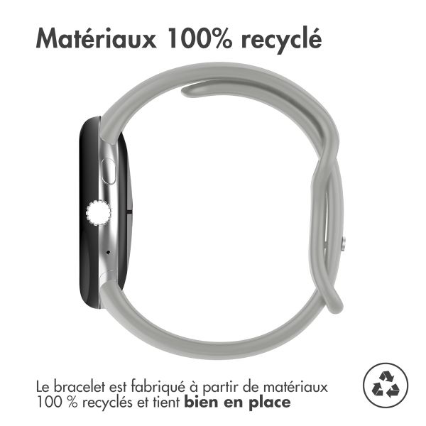 imoshion Bracelet en silicone⁺ Google Pixel Watch / Watch 2 / Watch 3 / Watch 4 (41 mm) - Taille S - Gris