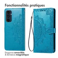 imoshion Etui de télephone Mandala Samsung Galaxy A16 - Turquoise