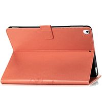 Coque Fleurs de Trèfle iPad 9 (2021) 10.2 pouces / iPad 8 (2020) 10.2 pouces / iPad 7 (2019) 10.2 pouces - Orange