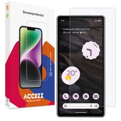 Accezz Protection d'écran en verre trempé Google Pixel 7a