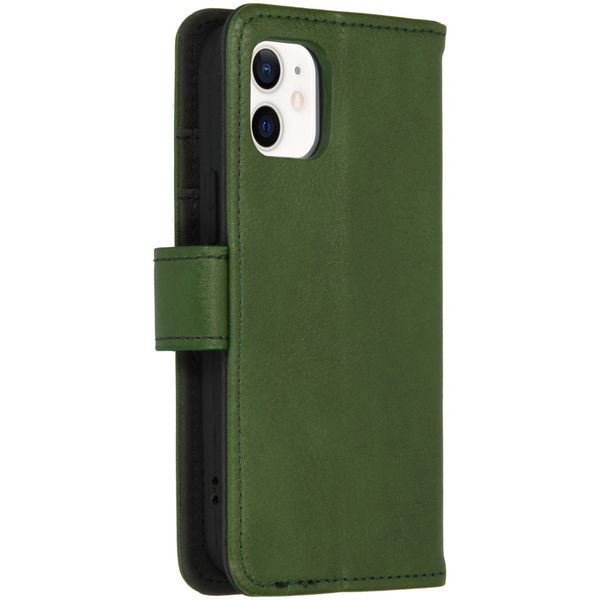 imoshion Étui de télephone portefeuille de luxe Apple iPhone 12 Mini - Vert