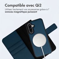imoshion Étui portefeuille luxe 2-en-1 amovible Samsung Galaxy A17 (5G) / (4G) - Bleu
