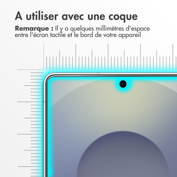 Accezz Protection d'écran en verre trempé 2-pack Samsung Galaxy S26