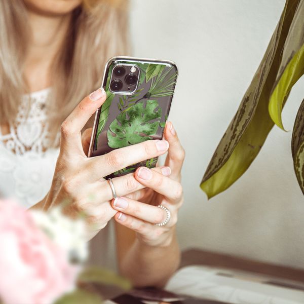 imoshion Coque Design Samsung Galaxy A41 - Monstera Leaves