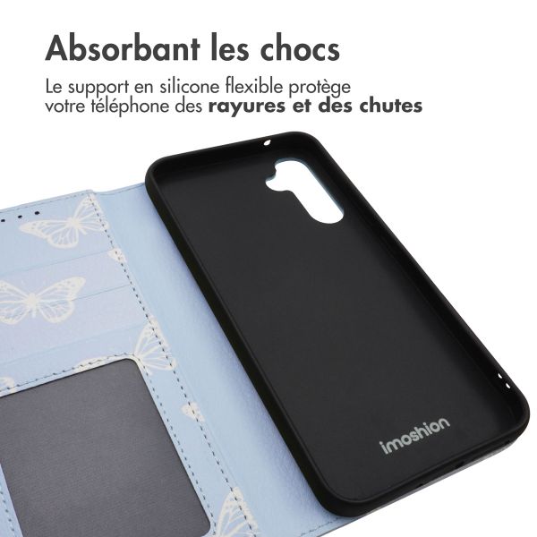 imoshion Étui de télephone portefeuille Design Samsung Galaxy A34 (5G) - Butterfly