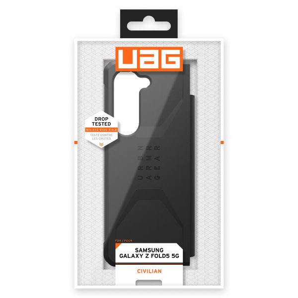 UAG Coque Civilian Samsung Galaxy Z Fold 5 - Noir