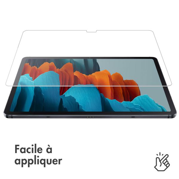 imoshion Protection d'écran en verre trempé Samsung Galaxy Tab S10 Plus / Tab S9 FE Plus / Tab S9 Plus / S8 Plus / S7 Plus / Tab S7 FE 5G - Transparent