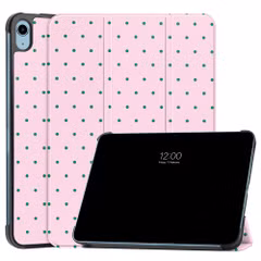 imoshion Coque tablette Design Trifold Apple iPad 11 (2025) 11 pouces A16 / iPad 10 (2022) 10.9 pouces - Happy Dots