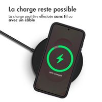 imoshion Coque arrière Camslider Samsung Galaxy S25 - Noir