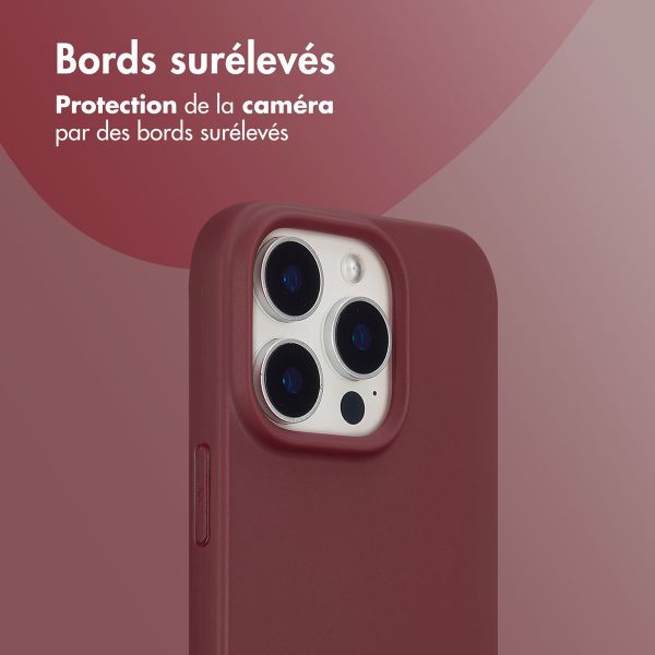 imoshion Coque Couleur Apple iPhone 16 Pro - Wine Red