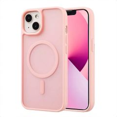 imoshion Coque Color Guard avec MagSafe Apple iPhone 14 / 13 - Rose clair