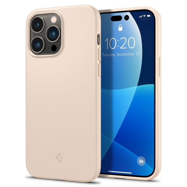 Spigen Coque Thin Fit iPhone 14 Pro - Beige