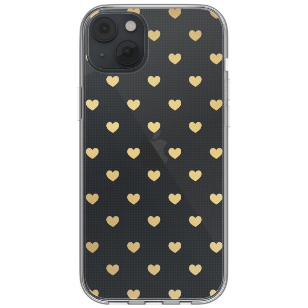 imoshion Coque Design iPhone 14 - Golden Hearts