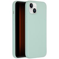 Accezz Coque Liquid Silicone avec MagSafe Apple iPhone 15 Plus - Sky Blue