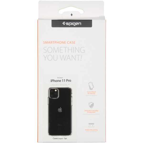 Spigen Coque Liquid Crystal iPhone 11 Pro - Transparent