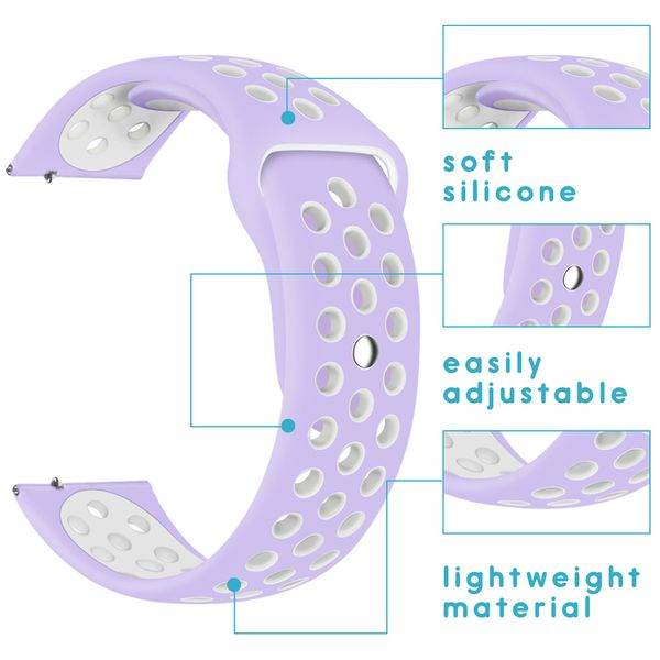 imoshion Bracelet sportif en silicone Venu / Vivoactive 3 / Forerunner 245