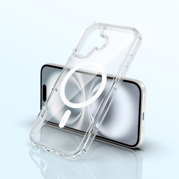 Accezz Coque arrière Xtreme Impact avec MagSafe Apple iPhone 16 - Transparent