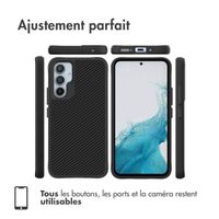 imoshion Coque Rugged Hybrid Carbon Samsung Galaxy A54 (5G) - Noir