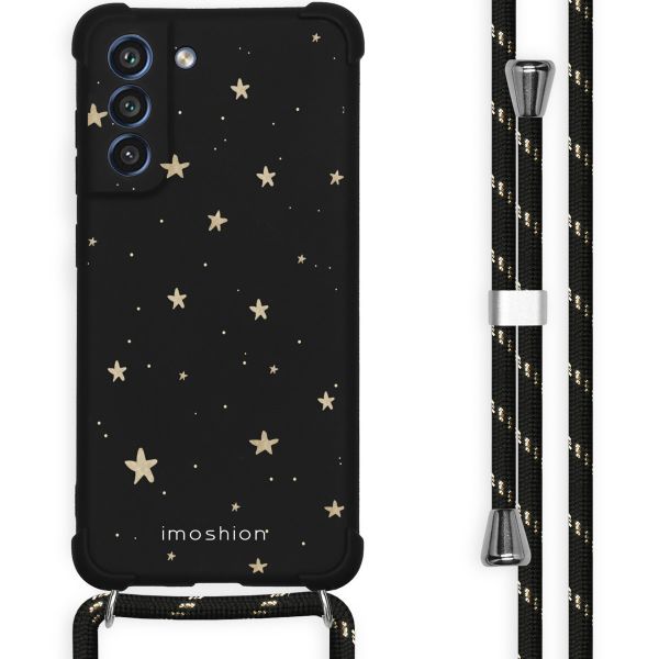 imoshion Coque Design avec cordon Samsung Galaxy S21 FE - Stars Gold