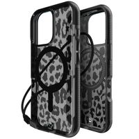 BodyGuardz Coque Ace Pro MagSafe Apple iPhone 16 Pro - Black / Leopard