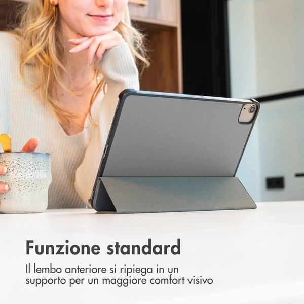 imoshion Coque tablette Trifold Samsung Galaxy Tab S2 9.7 - Gris