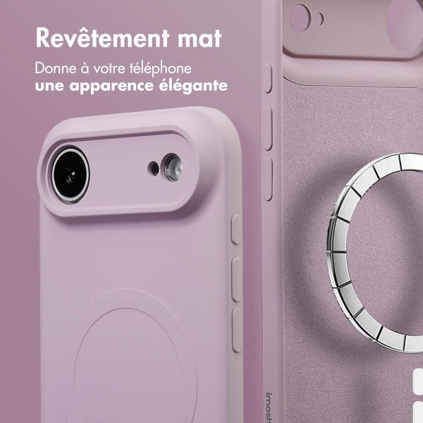 imoshion Coque Couleur avec MagSafe Apple iPhone Air - Violet